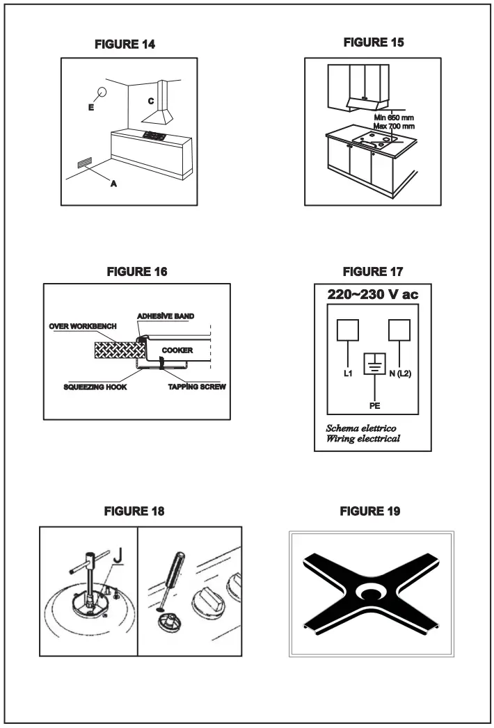 meireles MG 3640 X Built In Hob - Figure 2