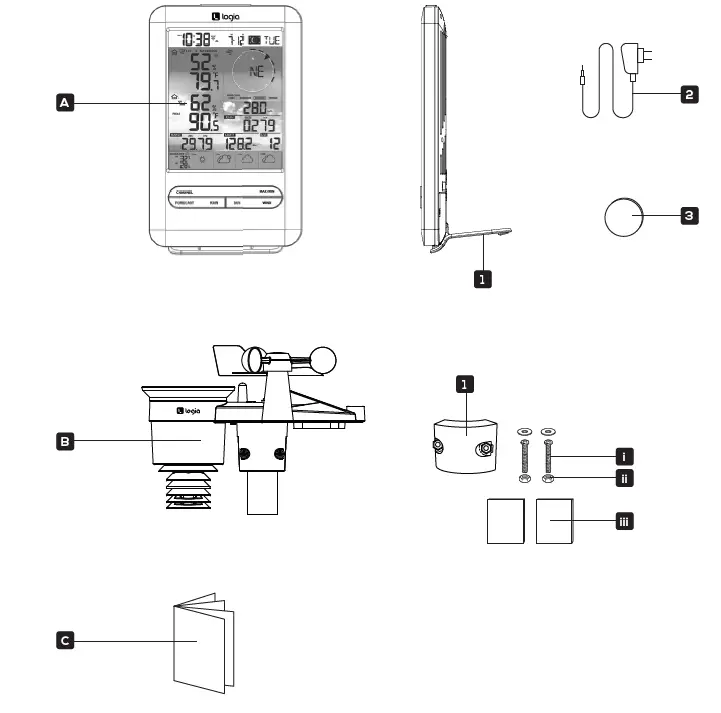 Logia LOWSC713SWB 7 In 1 Wi-Fi Weather Station 1