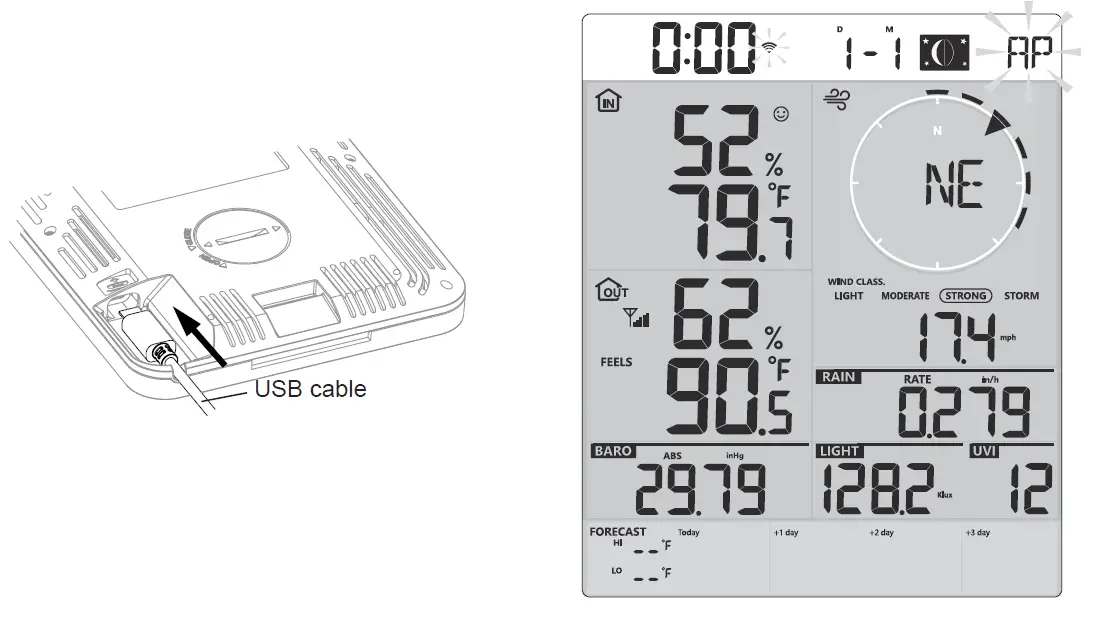 Logia LOWSC713SWB 7 In 1 Wi-Fi Weather Station 10