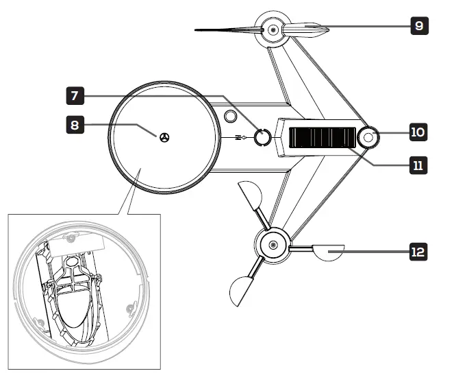 Logia LOWSC713SWB 7 In 1 Wi-Fi Weather Station 5