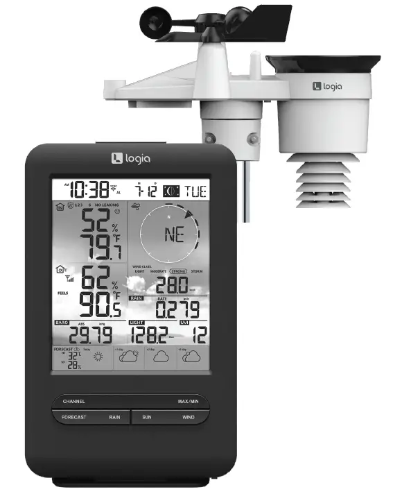 Logia LOWSC713SWB 7 In 1 Wi-Fi Weather Station