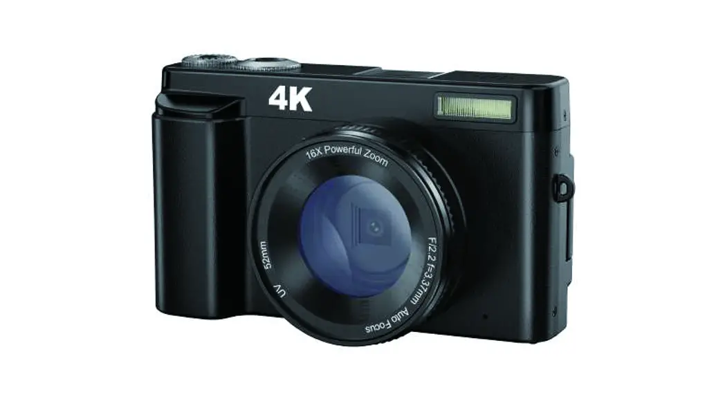 Oiadek Dc101af 4k Digital Camera For Photography User Manual