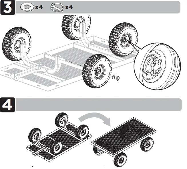 GORILLA-CARTS GCG-900 Steel-Utility-Garden-05