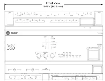 TRANE-BMSY500ABA0100011-Symbio-500-Pre-Programmed-for-RTU-or-Heat-Pumps-FIG-1