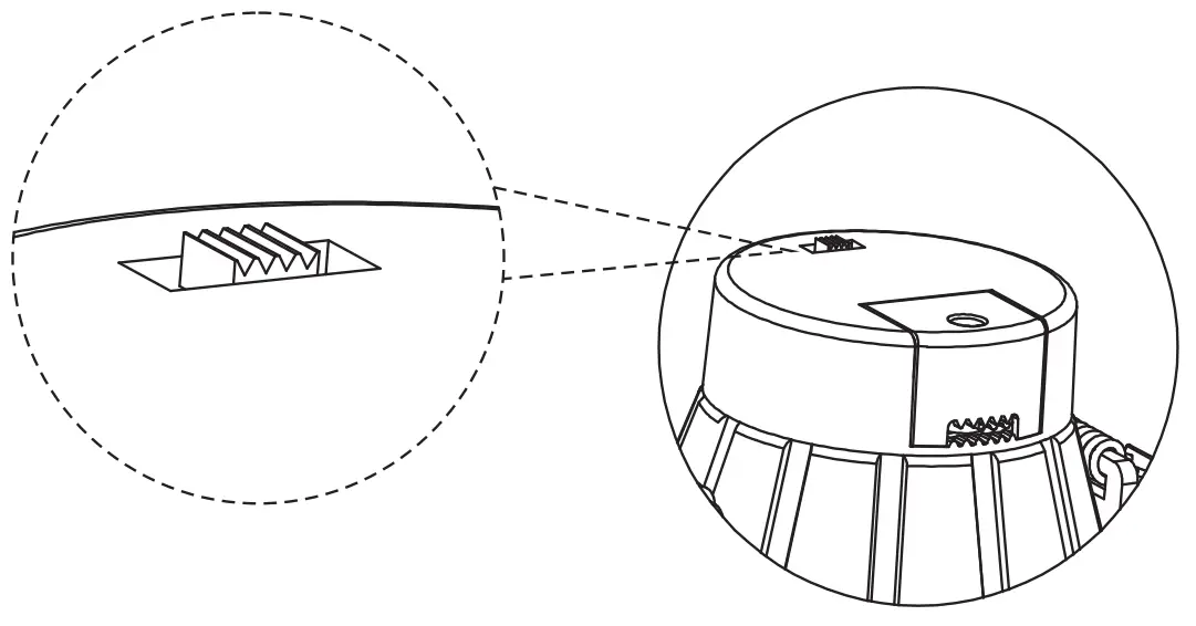 Downlight with internal driver