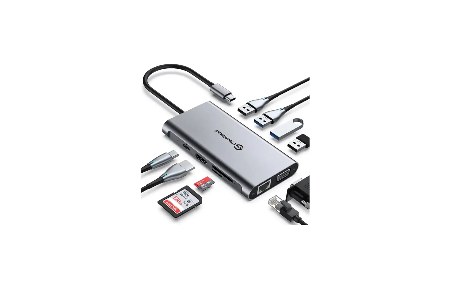 Utechsmart Ucn3612 Usb C Hub User Manual