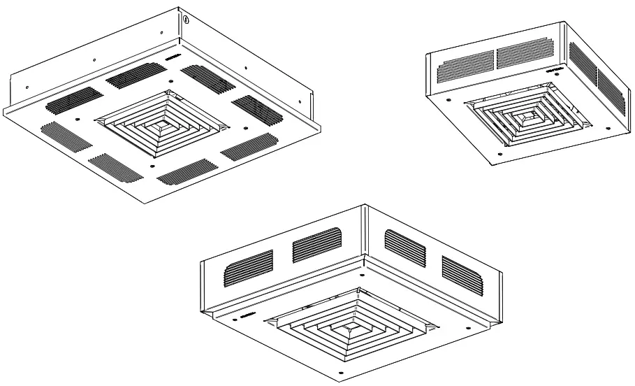 STELPRO STEDRII1061CW DR SERIES Ceiling Fan Heater
