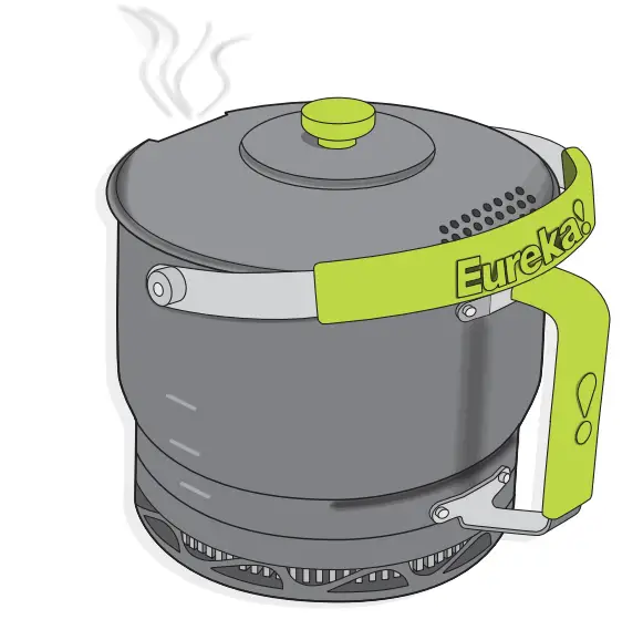 Eureka 2572191 Camp Cafe Brews Coffee Maker