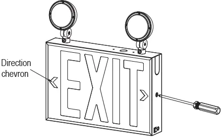 superbrightleds XSCS2-RW LED Exit and Emergency Light 03