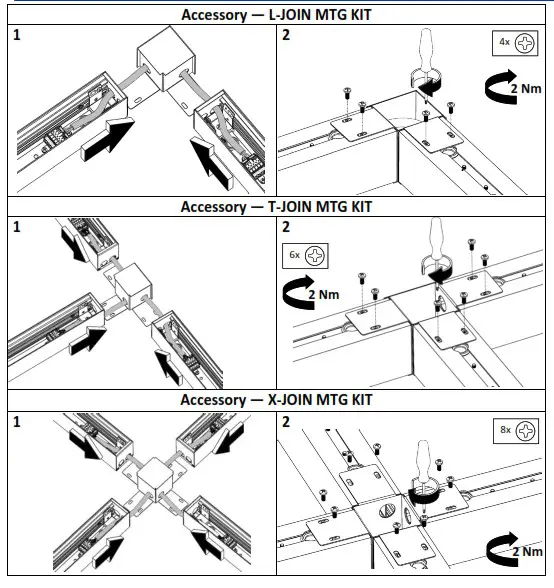NORTHCLIFFE DECOR LED Surface Mounted or Suspended Middle Profile LED Luminaire - fig - 4