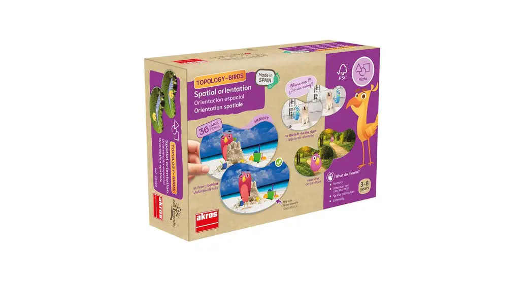 Maths 20520 Topology Birds Spatial Orientation User Guide