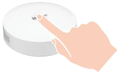 EZVIZ T51C Temperature and Humidity Sensor - Button1