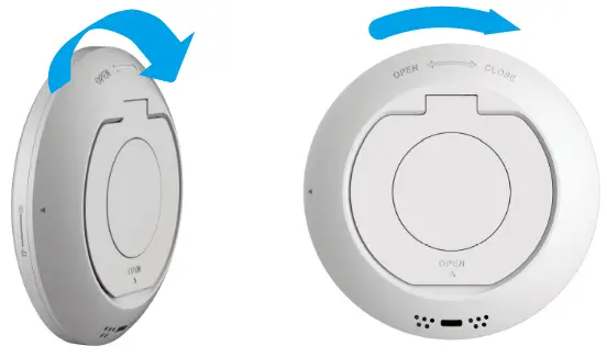 EZVIZ T51C Temperature and Humidity Sensor - Rear Cover1
