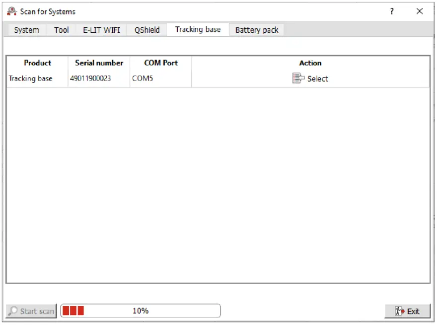 Desoutter Tracking Base Virtual Cable - Softer 3