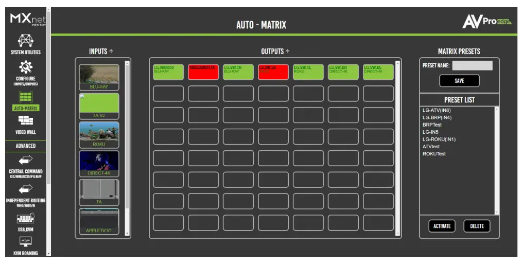 AVPro edge MXNet 10G SDVoE Ecosystem AV over IP Platform - FIG 15