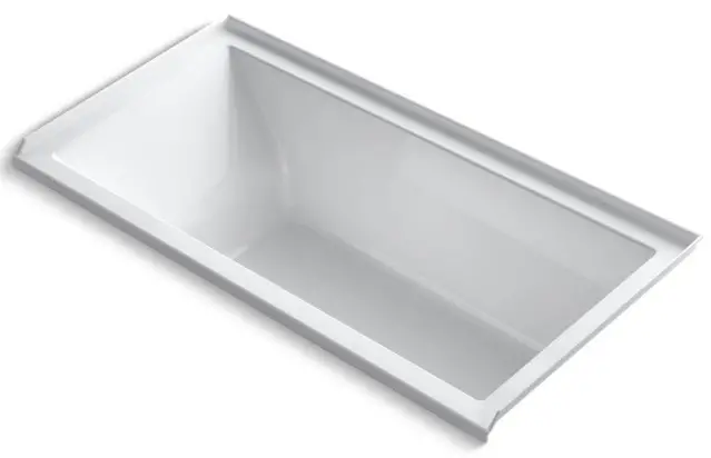 KOHLER K-1121-R Underscore 60 x 30 Inches Alcove Bath