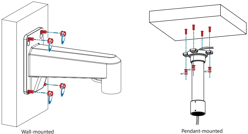 Huawei 7 Inch PTZ Dome Software Defined Camera 7 - Corner-Mounted Installation 5
