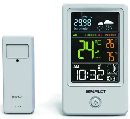 BRAPILOT BP-WS100 Home Weather Station