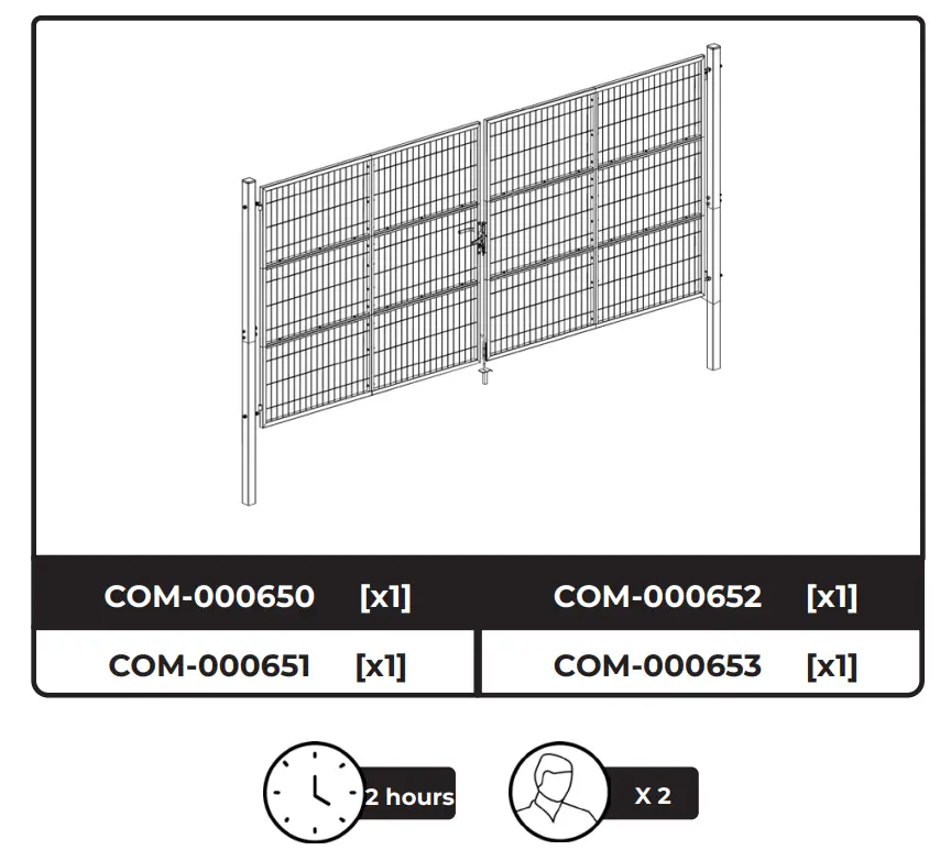 CASANOOV-RAZO-400B200-Wire-Mesh-Swing-Gate-1