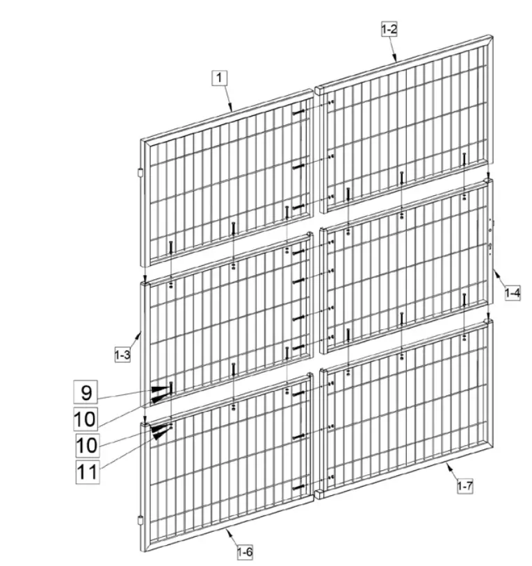 CASANOOV-RAZO-400B200-Wire-Mesh-Swing-Gate-10