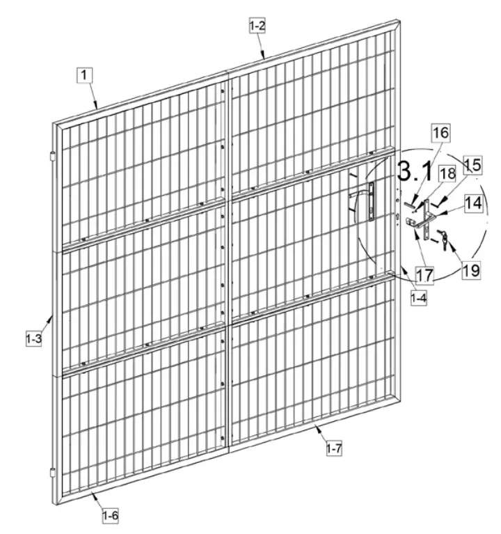 CASANOOV-RAZO-400B200-Wire-Mesh-Swing-Gate-13