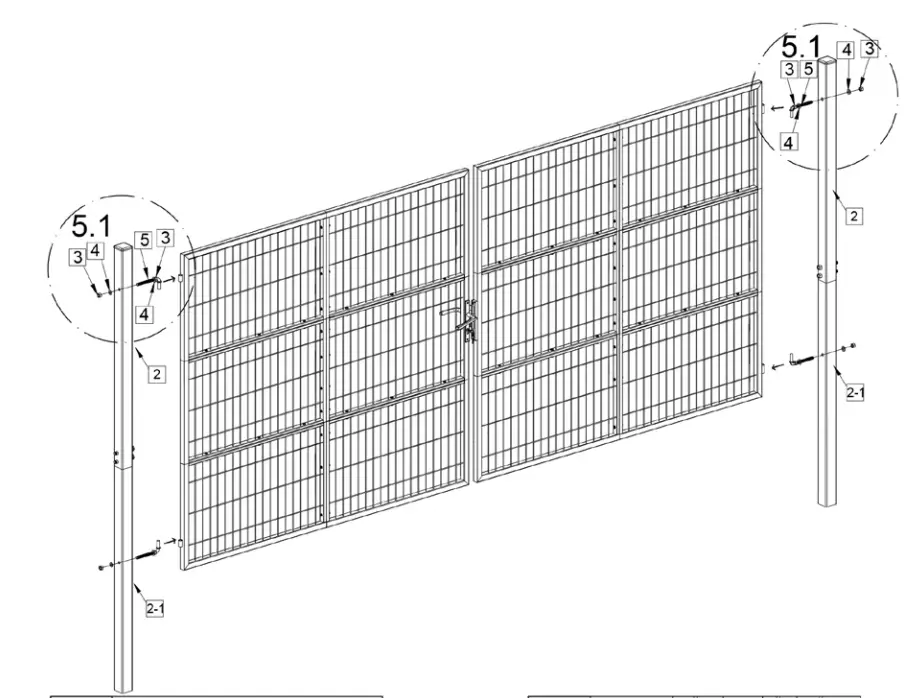 CASANOOV-RAZO-400B200-Wire-Mesh-Swing-Gate-17