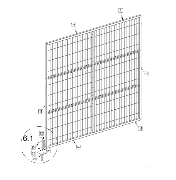 CASANOOV-RAZO-400B200-Wire-Mesh-Swing-Gate-19