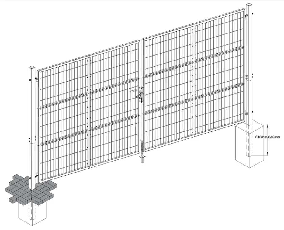 CASANOOV-RAZO-400B200-Wire-Mesh-Swing-Gate-22