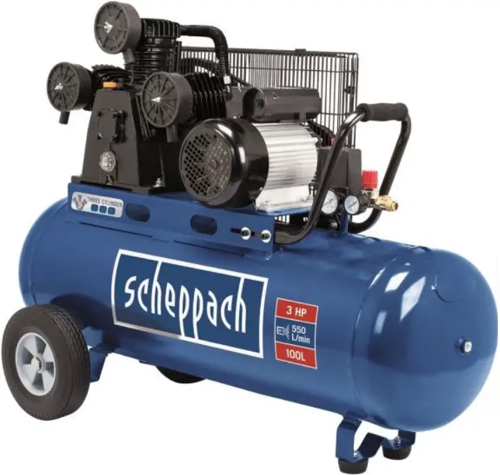 Scheppach HC550TC 230V Three Cylinder Compressor