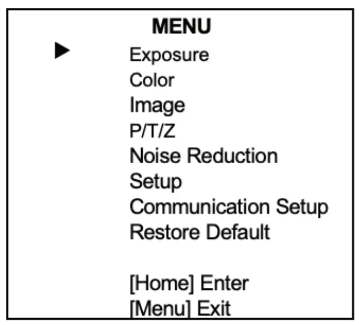 Media Solutions MS HD72 12UE USB HD Video Conference Camera - MENU