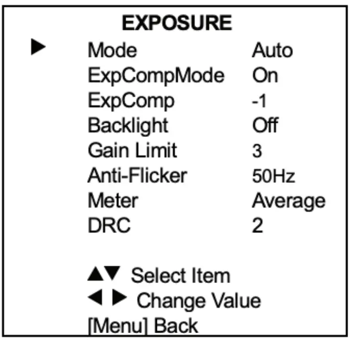Media Solutions MS HD72 12UE USB HD Video Conference Camera - MENU1