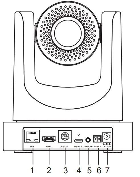 Media Solutions MS HD72 12UE USB HD Video Conference Camera - Network Cable1