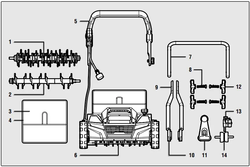 UNPACKING & PACKING LIST