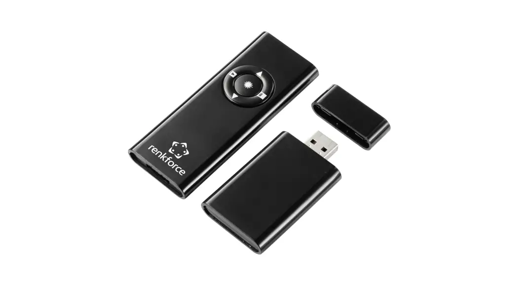 Renkforce 2623965 Wireless Presenter And Laser Pointer Instruction Manual