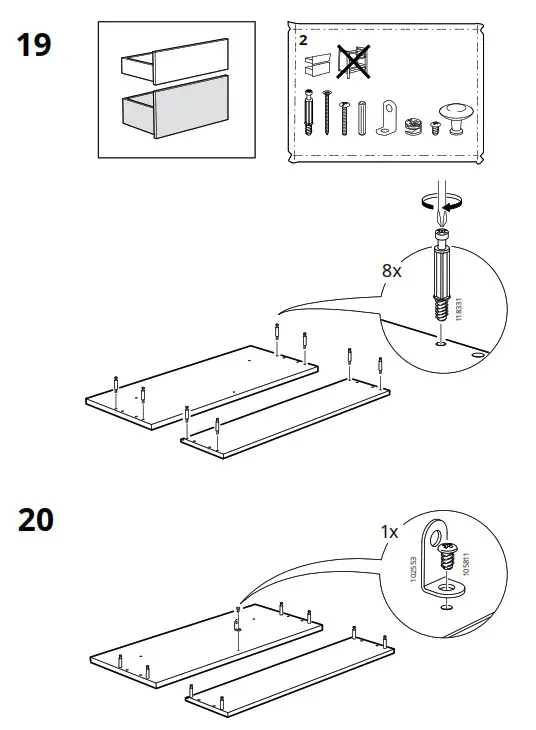 IKEA HEMNES Washstand with 2 Drawers - fig 17