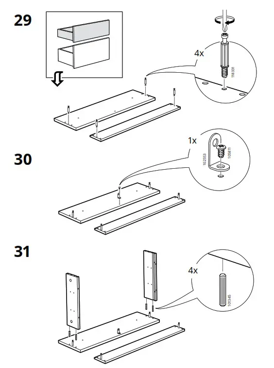 IKEA HEMNES Washstand with 2 Drawers - fig 21