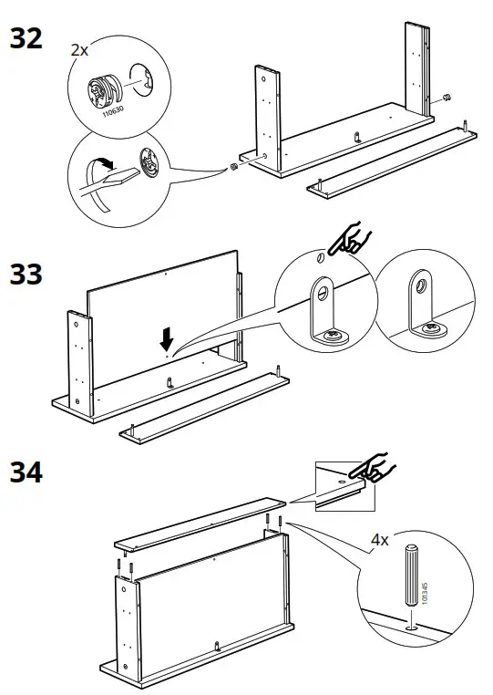 IKEA HEMNES Washstand with 2 Drawers - fig 23