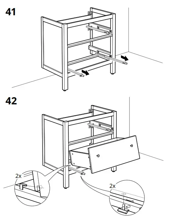 IKEA HEMNES Washstand with 2 Drawers - fig 27