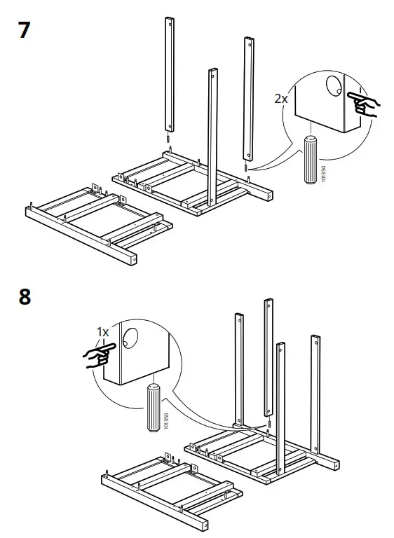 IKEA HEMNES Washstand with 2 Drawers - fig 7