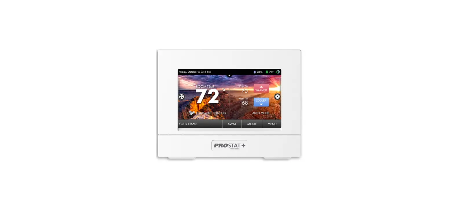 Prostat Psp4272rt Residential Touchscreen Programmable Thermostats User Manaul