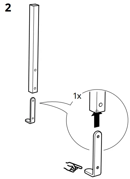 IKEA VATTENKAR Desktop Shelf - Fig 2