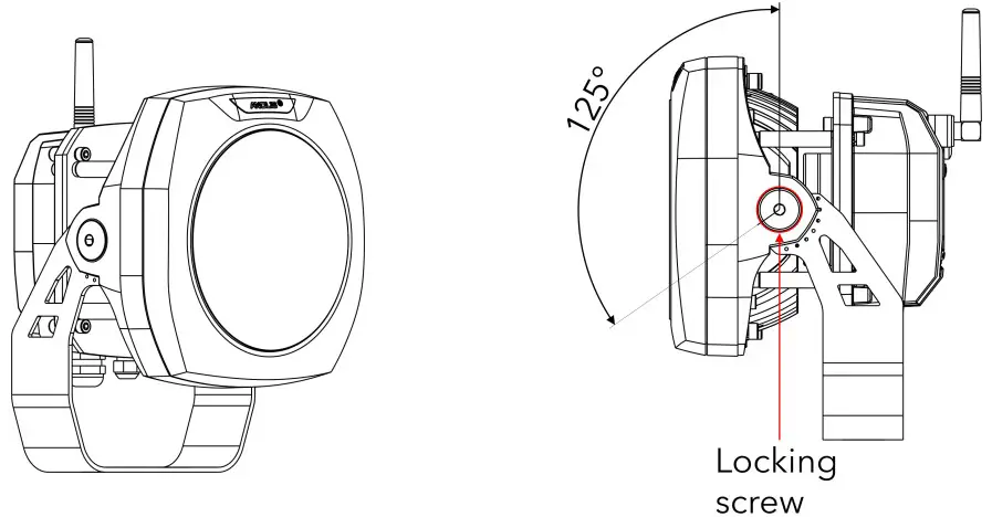 MOUNTING - USING YOKE