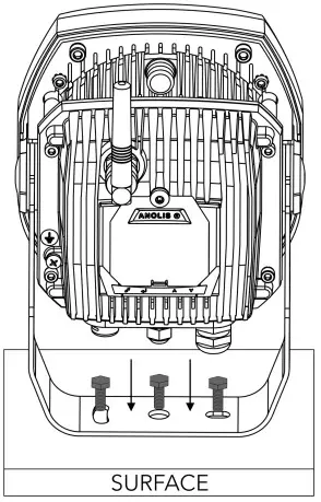 MOUNTING - USING YOKE