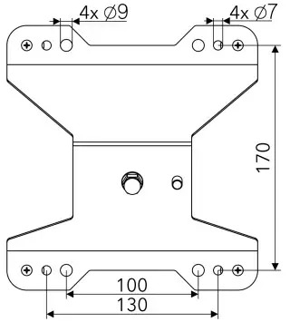 MOUNTING - USING YOKE