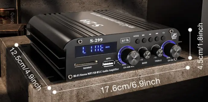 Facmogu S-299 Bluetooth Power Amplifier-FIG-5