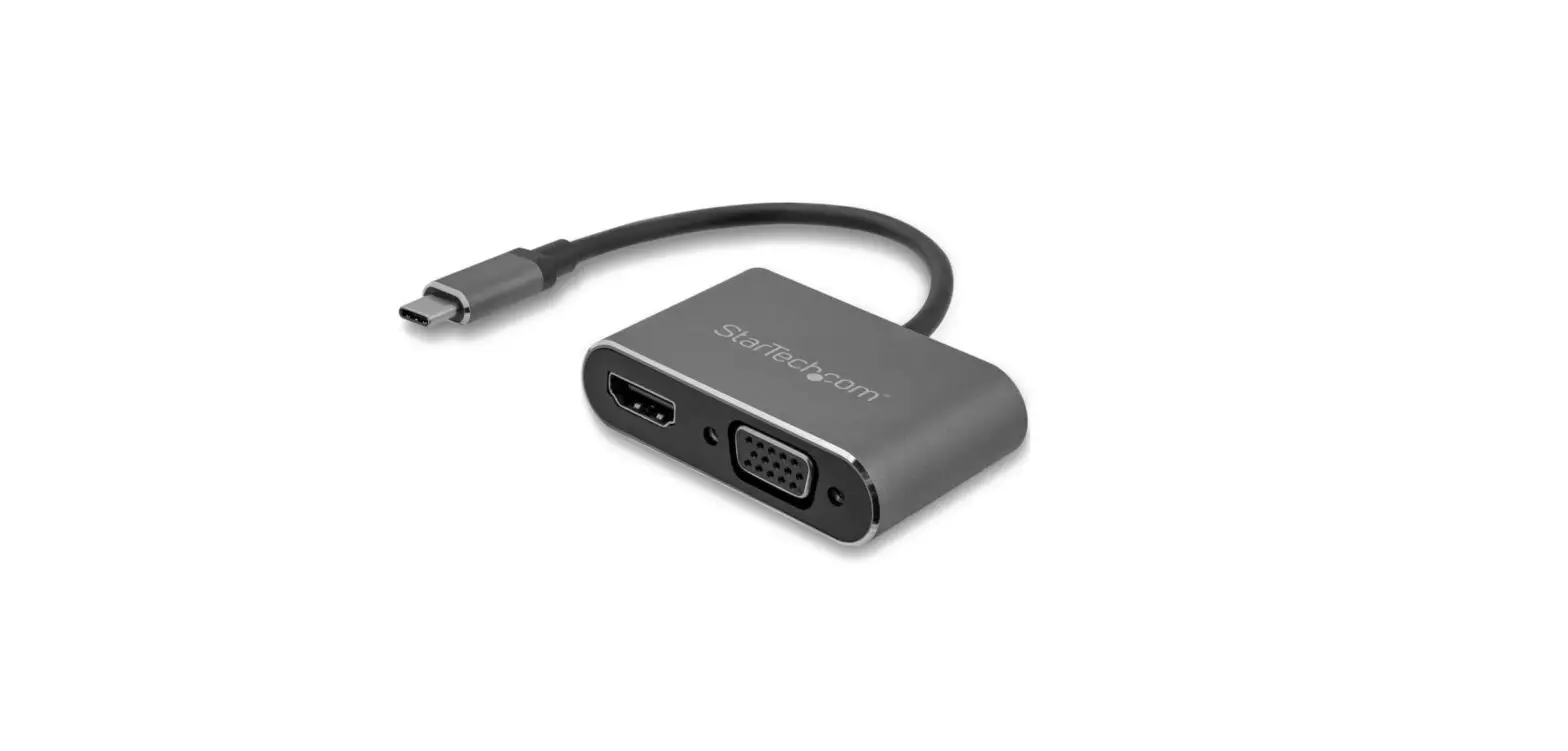 Startech.com Cdp2hdvga Usb-c To Vga And Hdmi Adapter Specification And Datasheet