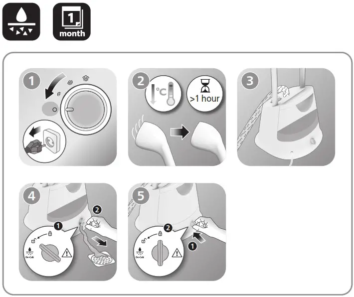 PHILIPS STE3160 Clothes Steamer - overview 11