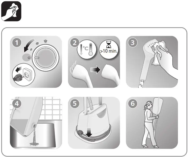 PHILIPS STE3160 Clothes Steamer - overview 12