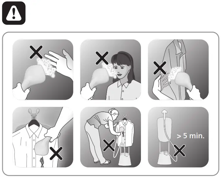 PHILIPS STE3160 Clothes Steamer - overview 2