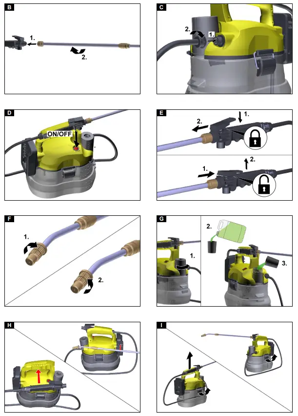 K RCHER PSU 4-18 Pressure Sprayer - Fig 2